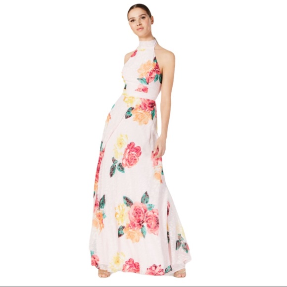 Laundry By Shelli Segal Dresses & Skirts - LAUNDRY by Shelli Segal Halter Maxi Dress - Size 8